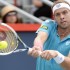 Gilles Muller quitte le tournoi de Montral par la petite porte. Mais avec tout de mme deux victoires  son compteur. Dont une, il ne faut pas loublier, contre Gal Monfils, quinzime joueur mondial. (Photo AP)