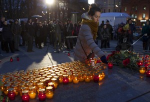 Le musée a ouvert le jour du souvenir des victimes des répressions de l'époque soviétique qui ont fait des millions de morts. (Photo AP)