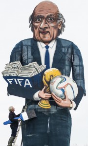 BRITAIN-LIFESTYLE-FBL-FIFA-CORRUPTION-BLATTER-OFFBEAT