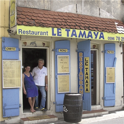 Depuis fin 2013, Peggy et Jean-Luc Warin accueillent locaux et touristes dans leur restaurant le Tamaya.