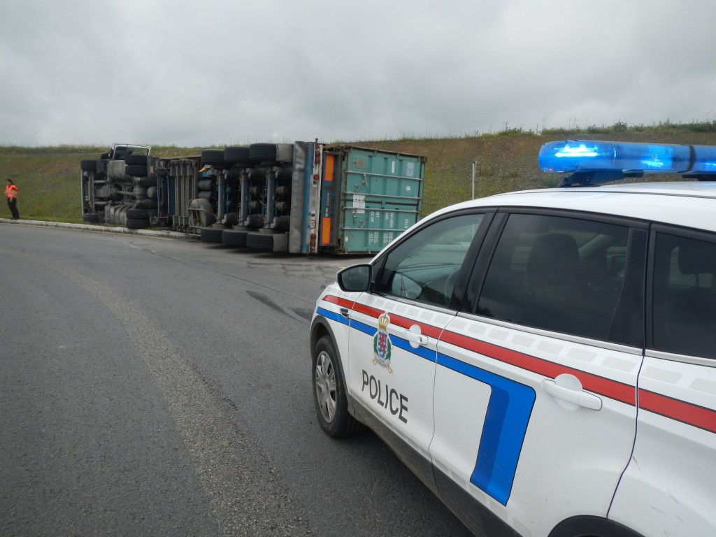 Les policiers de Troisvierges sont intervenus sur les lieux. (photo police grand-ducale)