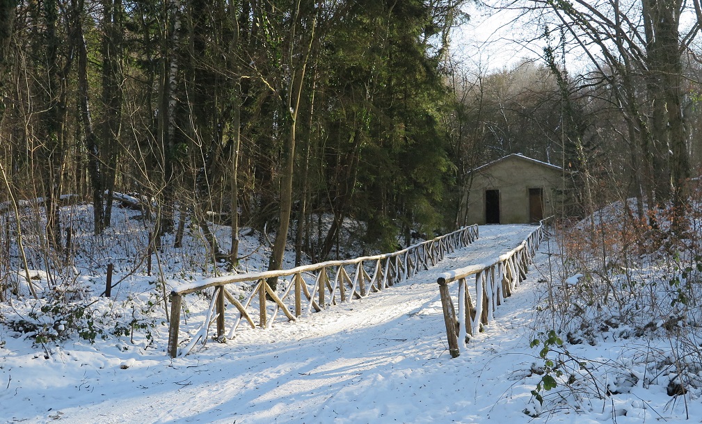 Le refuge Rosati est une simple maison au bout d'un chemin.