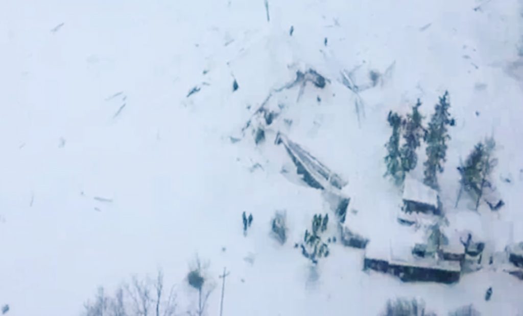 Vue aérienne des lieux du drame. (Photo : RL)