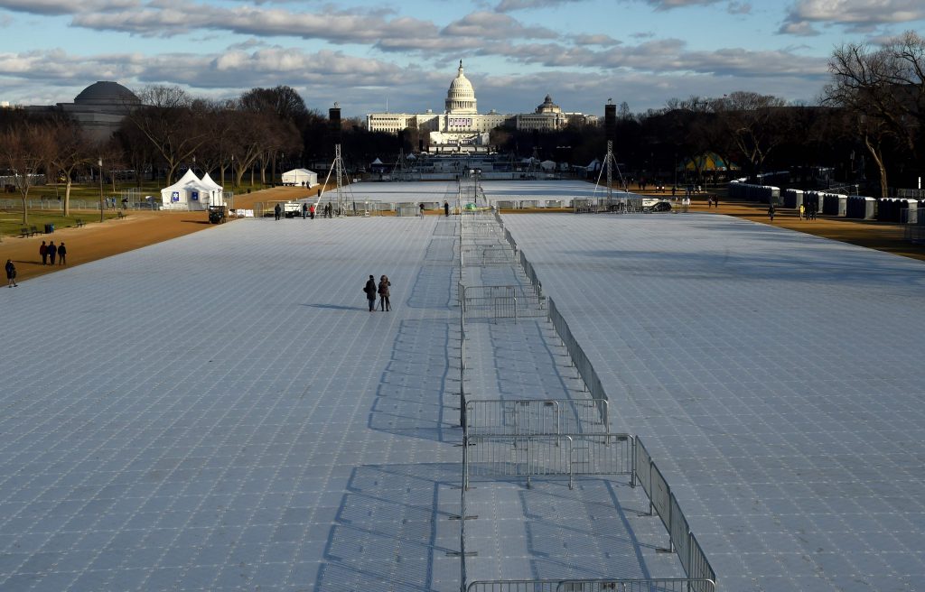 Washington se prépare à accueillir Donald Trump. (photo AFP)