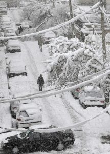 IRAN-WEATHER-SNOW