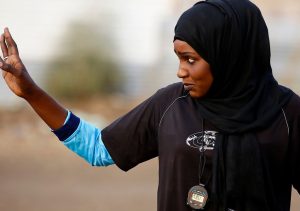 SUDAN-FBL-COACH-WOMAN