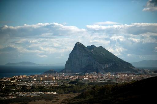 Vue générale du Rocher de Gibraltar, en octobre 2018.