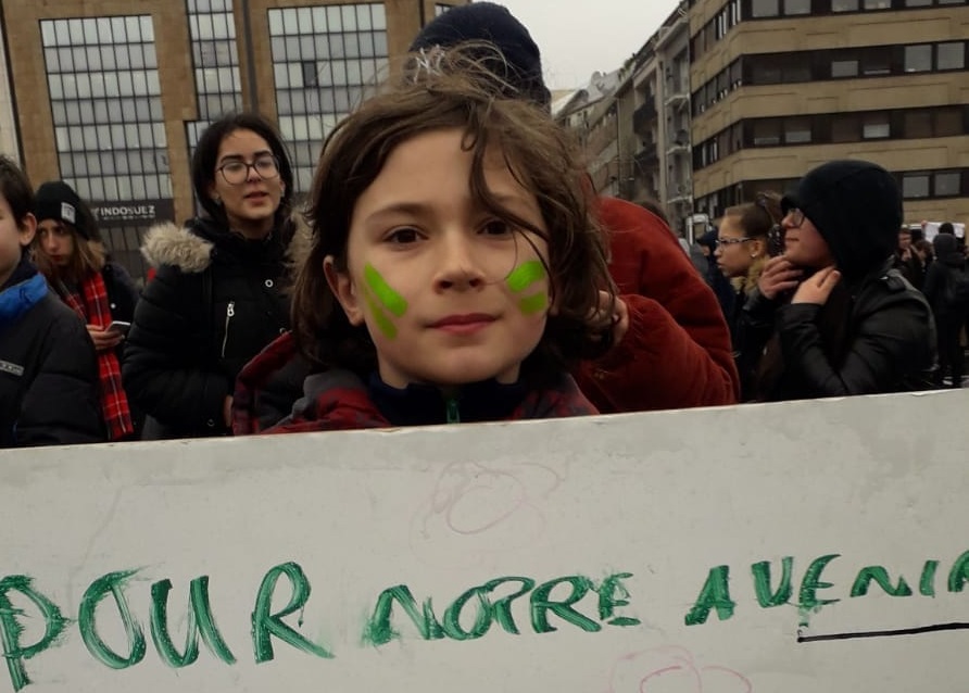 L'engagement n'attend pas le nombre des années ! Axel, du haut de ses dix ans, en a déjà bien conscience. (photo DR)