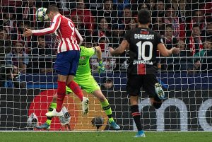 La tête rageuse d'Alvaro Morata, synonyme de victoire pour l'Atlético. (Photo : afp)