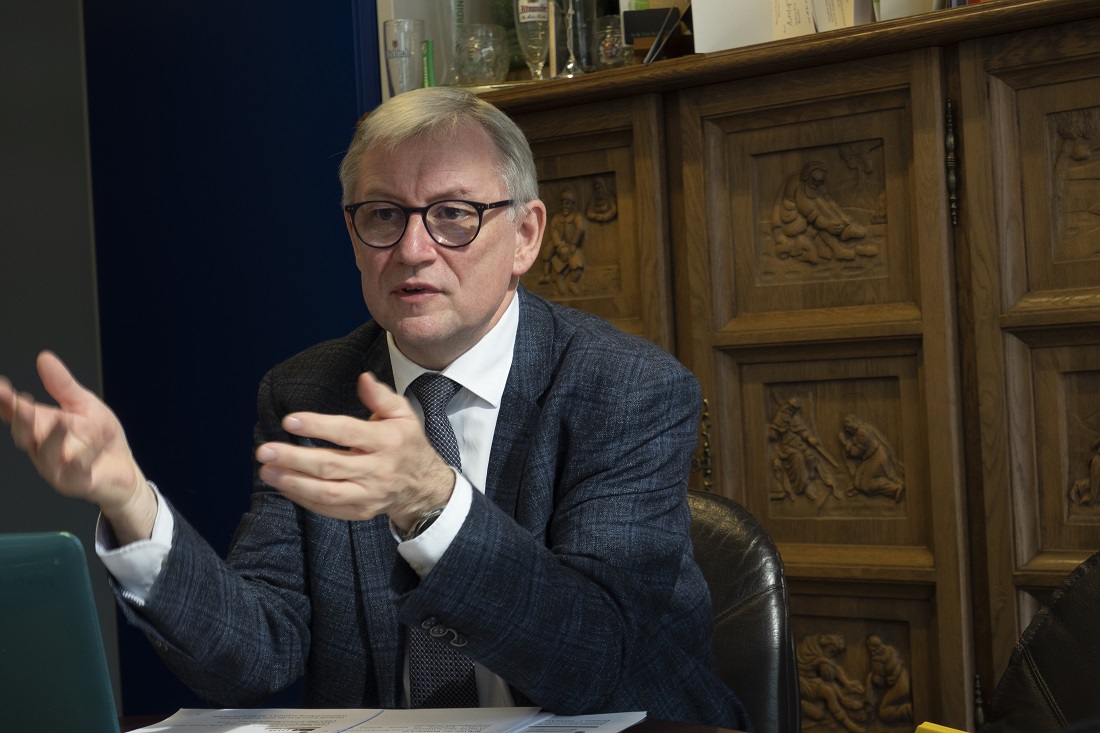 20190329 Luxembourg Chambre de Commerce interview du Lundi Francois Koepp Photo: Lisa Folschette