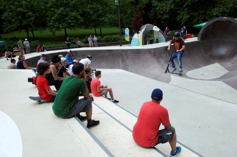 First slide