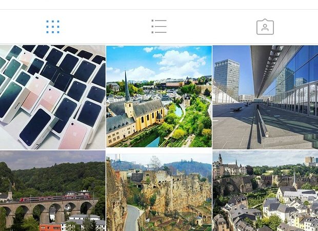 Compte instagram d'un arnaque à l'iPhone 7 plus