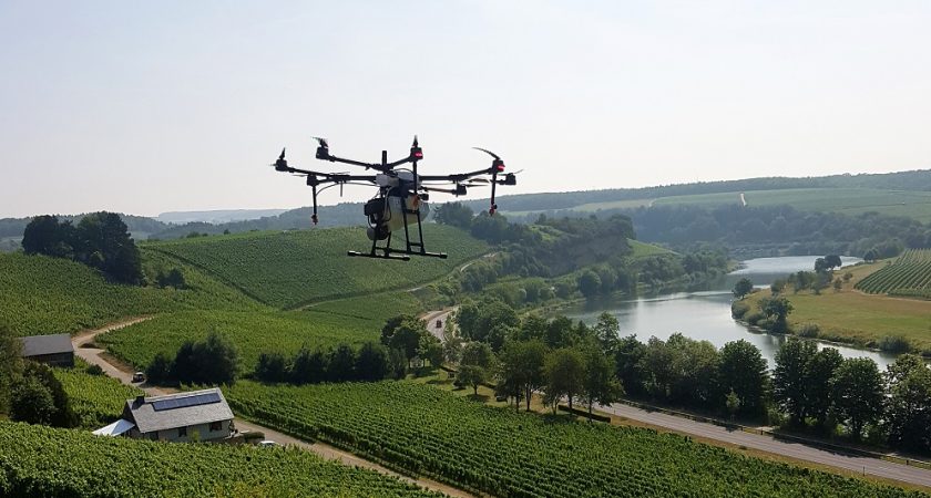 Un drone pour les « C'est une première en Europe ! »
