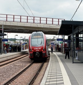 Inauguration de la mise à double voie Luxembourg - Sandweiler -