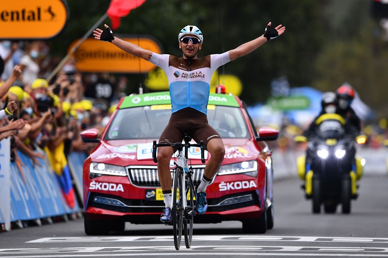 Plus d'un an après son succès sur le Tour d'Italie, Nans Peters peut savourer, le voilà victorieux sur le Tour! (Photo : AFP)