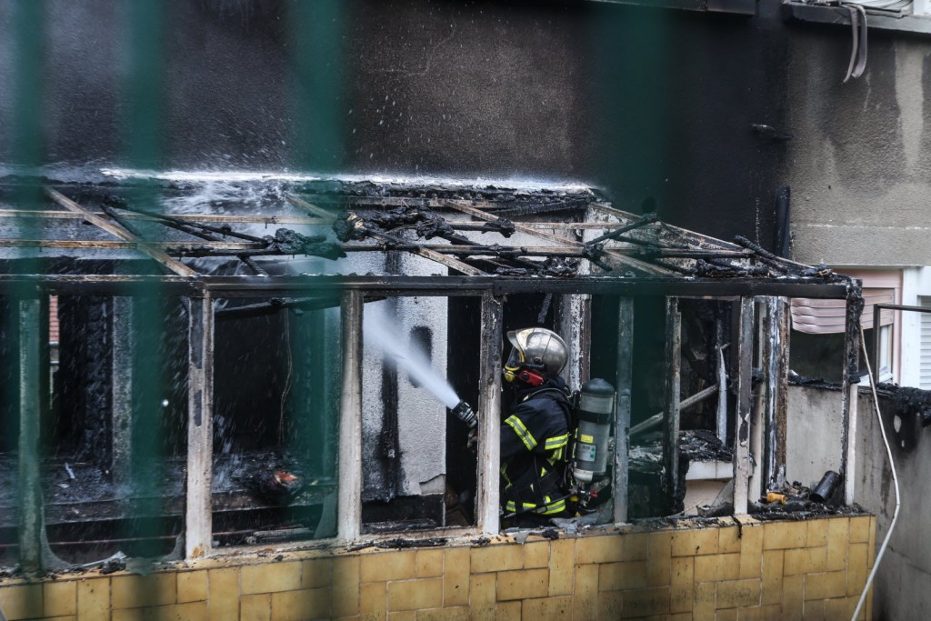 L'incendie se serait propagé depuis la cuisine. (Photo : Pierre Heckler/RL)