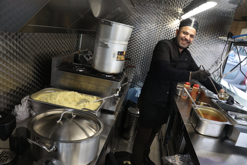 Thionville après 5 ans à Belval, Jaouad lance son foodtruck «couscous