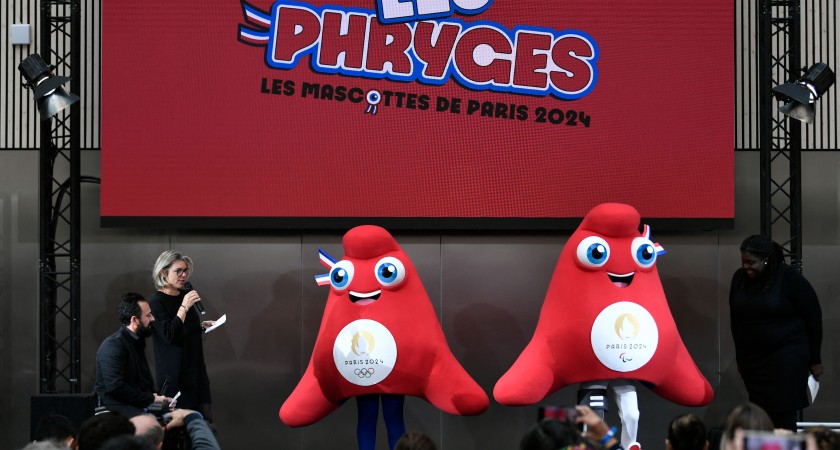 Les « Phryges », mascottes des Jeux olympiques et paralympiques 2024