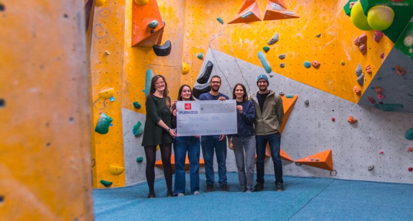 Le Women’s Boulder Festival récolte 1300 euros en faveur de Passerell