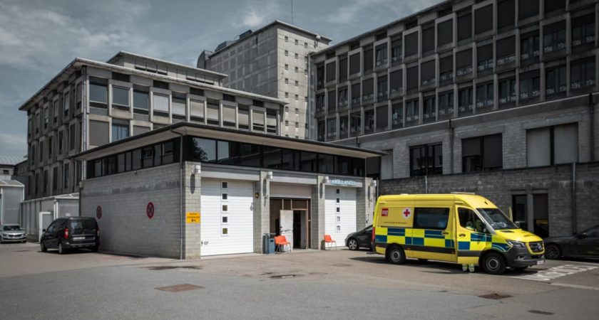 Début d’incendie dans un local technique de l’hôpital à Libramont
