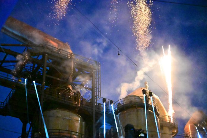 First slide