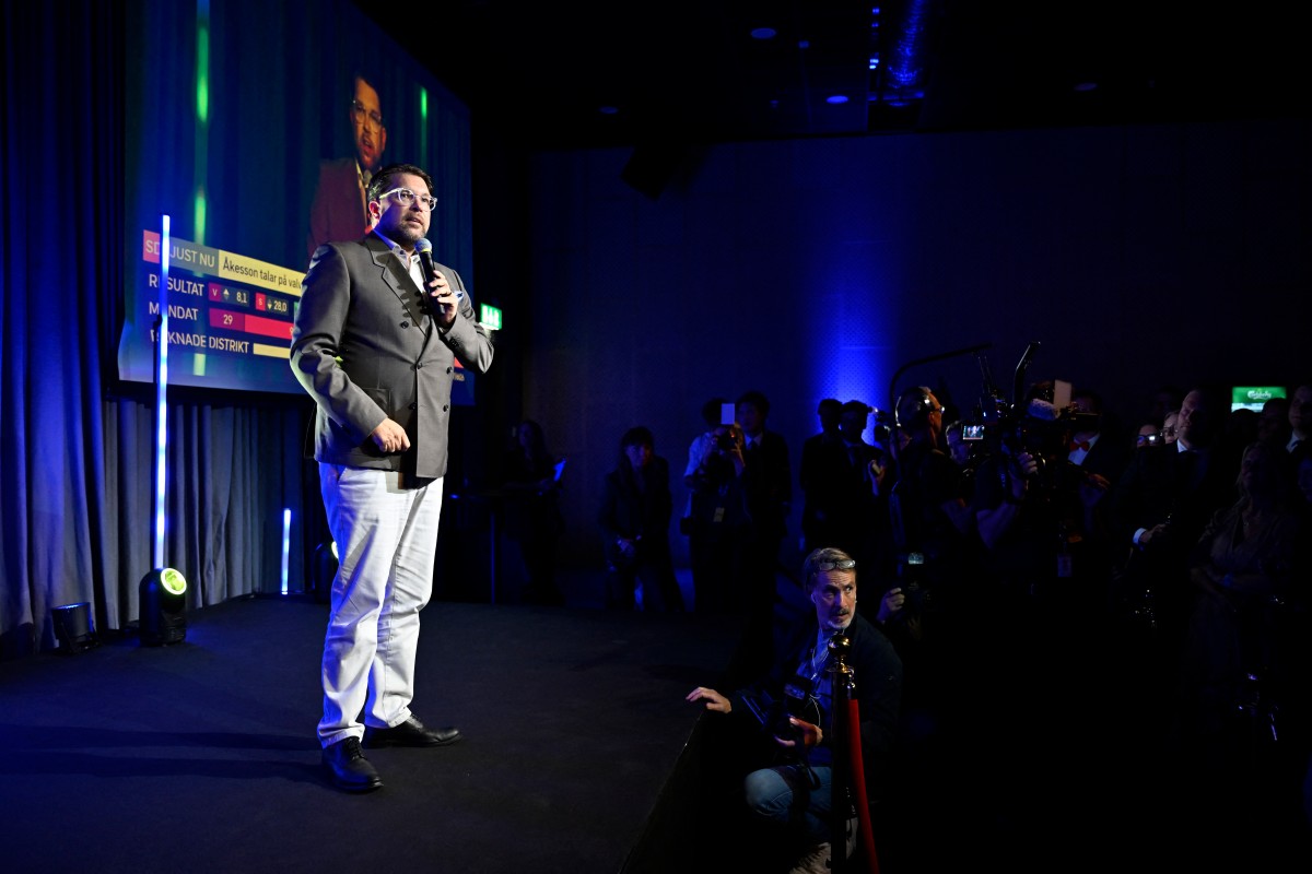 Far-right loses ground in Sweden for first time in 15 years