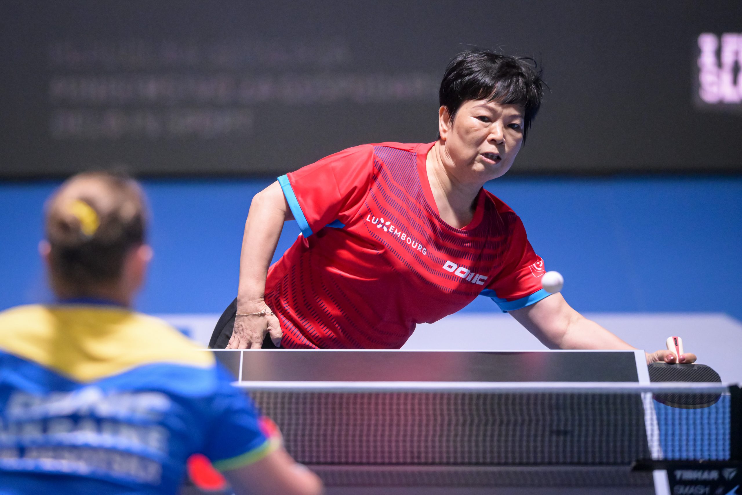 Luxembourg: 63-year-old Ni Xia Lian reaches European table tennis tournament round of 16